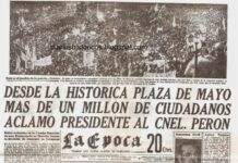 “Muchachos hay que parar el taller, hay que salir a la calle a rescatar a Perón”