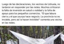 Toma de tierras en Ushuaia: Investigan a un portal de noticias y a dos páginas de Facebook