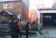 Investigan causa de un incendio en Ushuaia