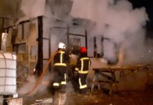 Tolhuin: Totalmente alcoholizado, veía como se incendiaba su casa