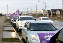 Paro de actividades y caravana del SUTEF