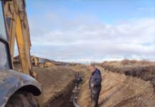 Avanza la obra para mejorar el servicio de agua en Altos de la Estancia