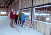 Avanza la obra del nuevo gimnasio María Auxiliadora en Río Grande