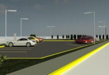 Nuevo estacionamiento público con estación saludable sobre Pellegrini