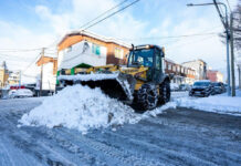 Ushuaia: Solicitan circular con precaución por las fuertes nevadas en la ciudad