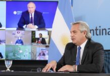 Fernández y Putin anunciaron el inicio de la producción de la vacuna en Argentina