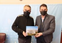 Perez se reunió con el Ministro de Defensa Agustín Rossi