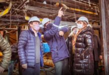 Melella: “Hoy estamos comenzando la reconstrucción que es lo más importante”