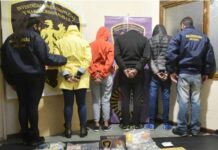 Ushuaia: Cuatro detenidos con dinero, drogas y armas