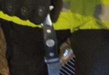 Detuvieron a un joven armado con un cuchillo en San Martín y Fadul