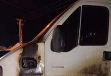 El incendio de la camioneta estacionada frente a Tío Pugio fue intencional