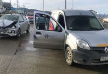 Un camión provocó un choque en Perito Moreno y Vista al Mar