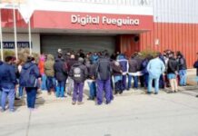 Trabajadores de Digital Fueguina abrieron un lavadero de autos
