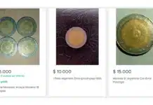 Por un insólito error de ortografía, hay monedas de 1 peso que se venden hasta $15.000 por unidad