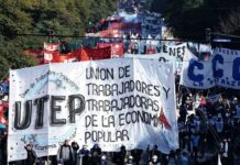 Gremios y organizaciones sociales preparan una marcha de apoyo a Alberto