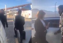 Escracharon a Patricia Bullrich mientras se encontraba con Tito Stefani en el Aeropuerto