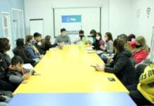 Jóvenes de la ciudad trabajan en la temática Salud Mental