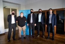 Perez mantuvo una reunión de trabajo con el Secretario de Energía de Nación Darío Martínez