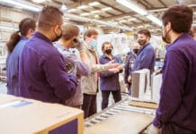 Melella visitó la Cooperativa Tierra del Fuego