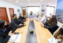 Perez garantizó el acompañamiento del municipio a los trabajadores de Digital Fueguina