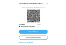 Habilitan la descarga del certificado digital de vacunación