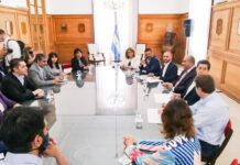 Melella firmó con nación la creación del Fideicomiso Austral II