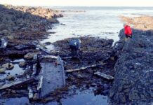Investigadores relevan naufragios en Península Mitre