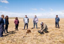 Realizan muestras en el sector del Área CA12 para saber si hay Hidrocarburos en la superficie