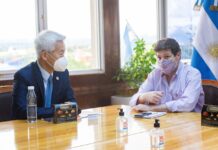 Melella recibió a empresarios que desean invertir en la provincia