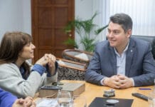 El Intendente recibió a la Presidenta de Radio Nacional y TV Pública