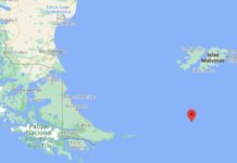 Se registró un sismo a 450 km de Tolhuin