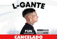 Se canceló el show de L-Gante