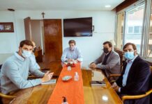 Melella recibió a directivos de BGH