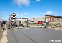 El Municipio interviene con obras de pavimento el Bº CGT