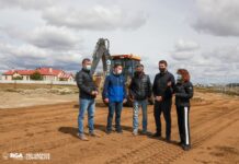 Obras en Margen Sur: el Intendente recorrió la apertura de la calle El Esquilador