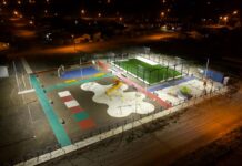 Inauguran una plaza integradora en Tolhuin