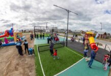 La ciudad tiene un nuevo playón deportivo