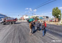 Avanzan las obras en Perito Moreno y Belgrano
