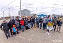 Llegó el gas al barrio la Esperanza