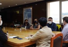 Paritarias: Melella se reunió con dirigentes del SUTEF