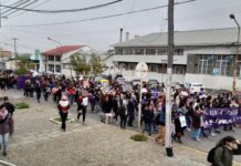 8M: Las mujeres y disidencias pidieron Reforma Judicial y que se implemente el IVE