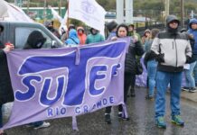Jornada de desobligación del SUTEF contra el proyecto que aumenta aportes para la OSEF