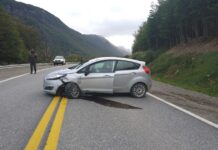 Se durmió al volante y chocó de frente con otro auto
