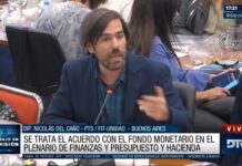 Nicolás Del Caño cruzó a Rosana Bertone por haberle “garantizado el ajuste” al Gobierno de Macri