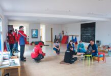 En Tolhuin brindan talleres de prevención de accidentes escolares