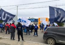 Internas en la UTA y manifestación en el Ministerio de Trabajo