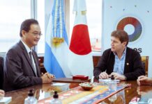 Melella recibió al Embajador De Japón
