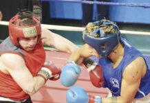 Festival de Boxeo en el Polideportivo Alejandro Navarro