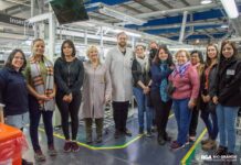 50 años de la 19640: Vecinos de Río Grande recorrieron visitaron las Industrias