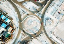 Las obras que continúan luego de la veda en Río Grande